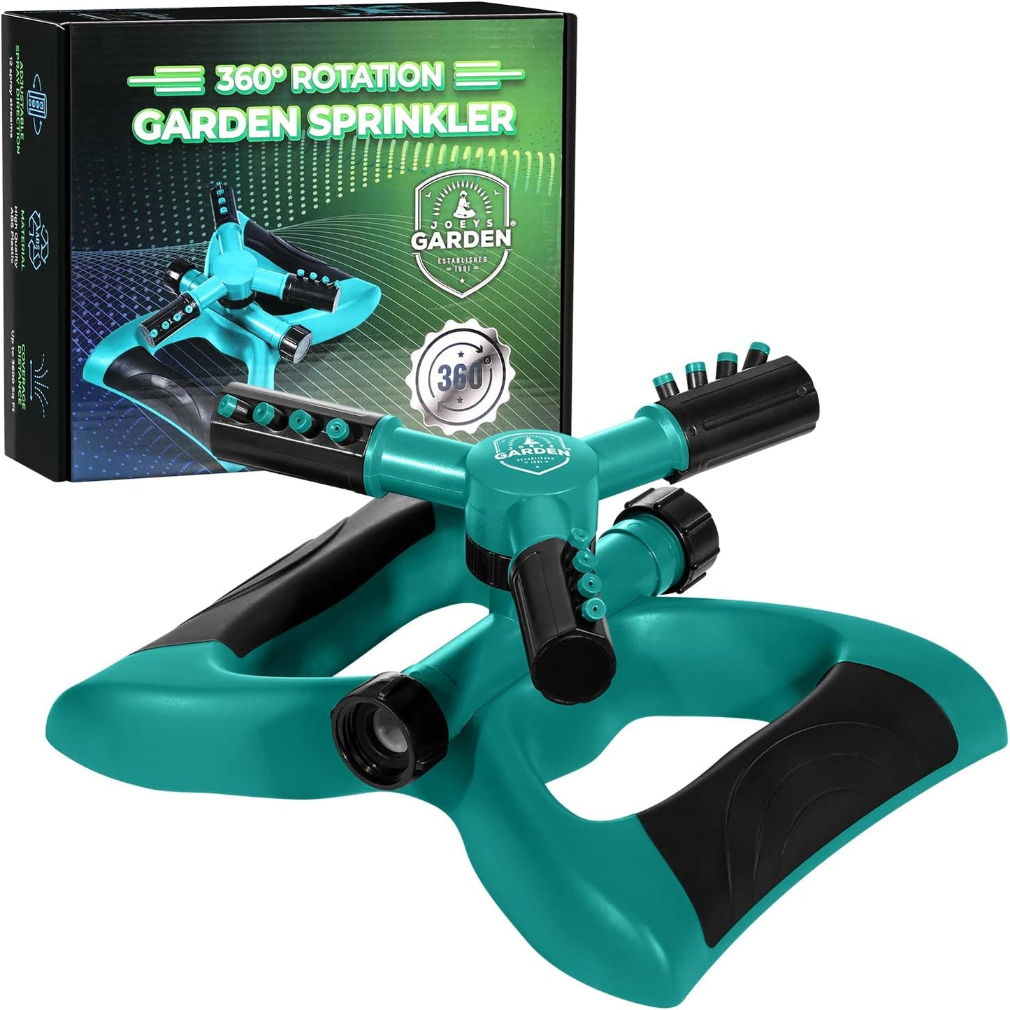 360° Automatic Garden Sprinkler