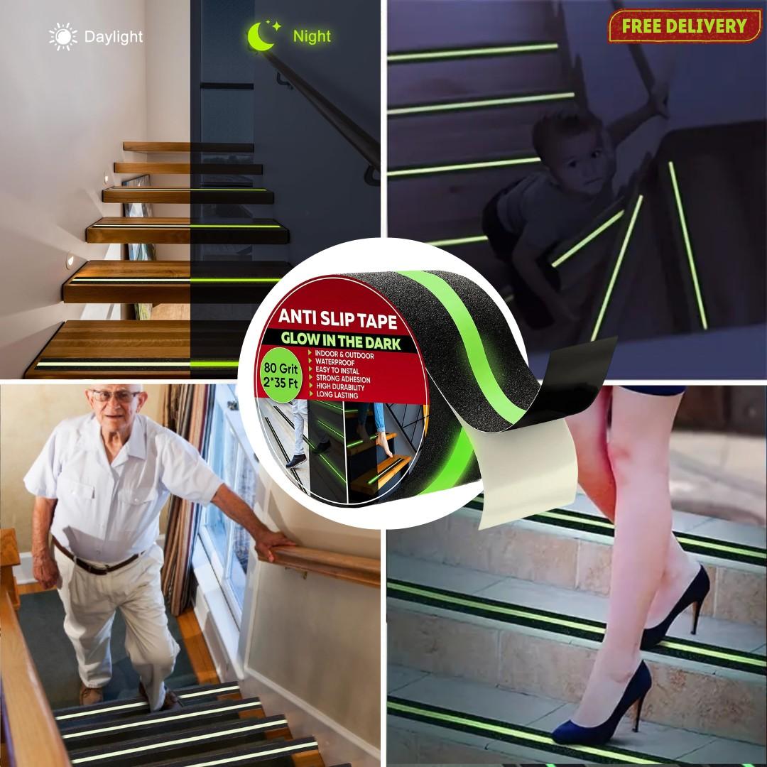 Anti Slip Tape for Stairs Outdoor/Indoor Waterproof 2 Inch x 35 Feet