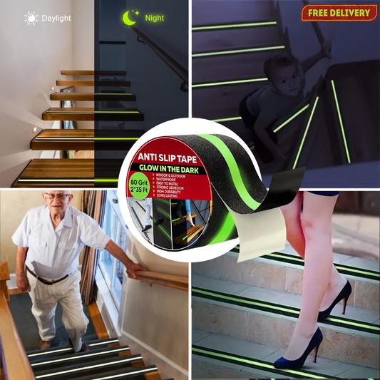 Anti-Slip Tape for Stairs Outdoor/Indoor Waterproof with Glow